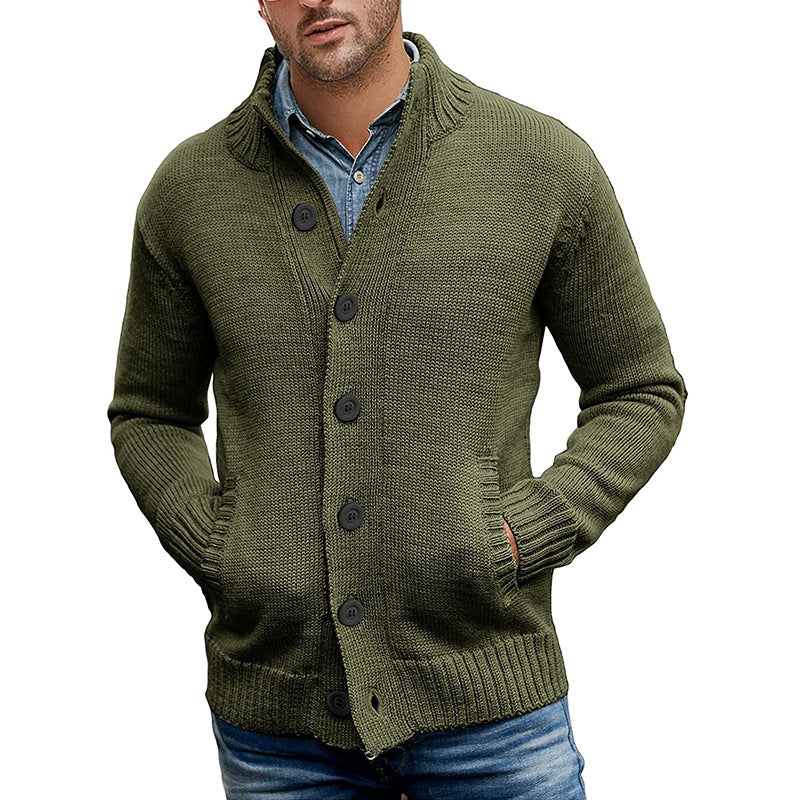 Stylish Pocket Cardigan Sweater