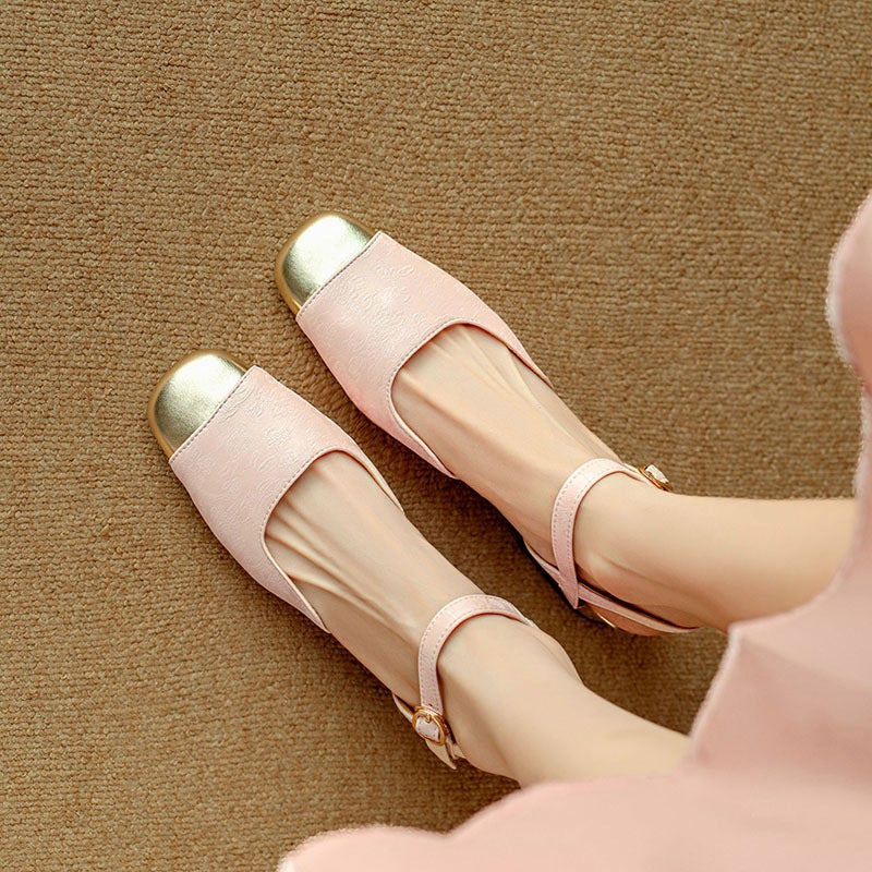 Elegant Ankle Strap Shoes