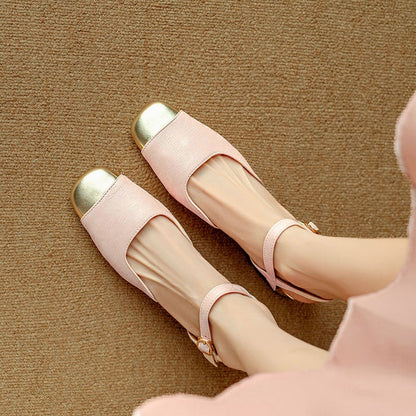 Elegant Ankle Strap Shoes
