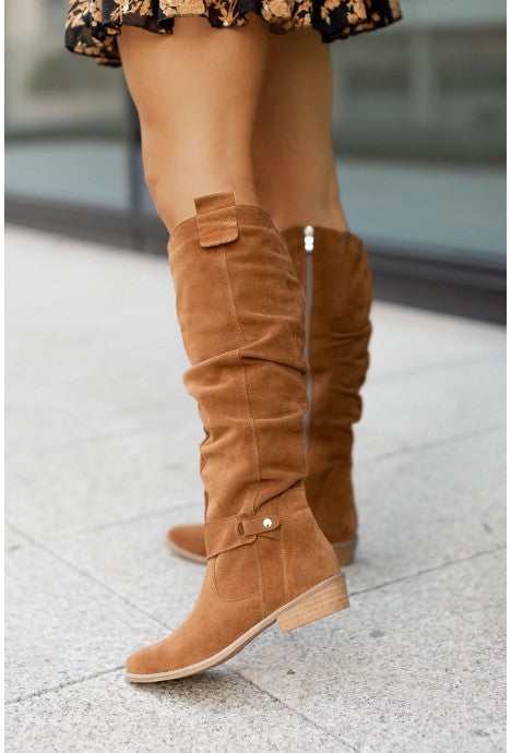 Soft Suede Winter Ankle Boots