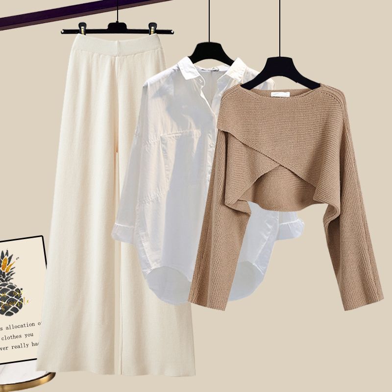 Soft Knitted 3 Piece Clothing Set