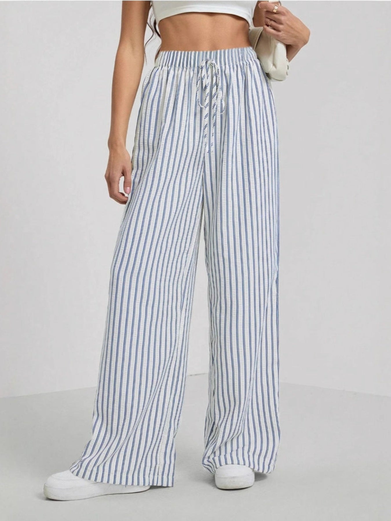 Casual Beachy Wide Leg Pants