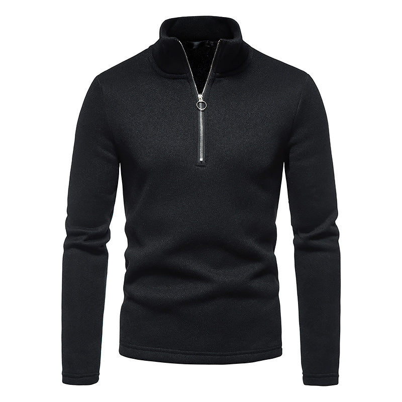 Warm High Neck Fleece Sweater