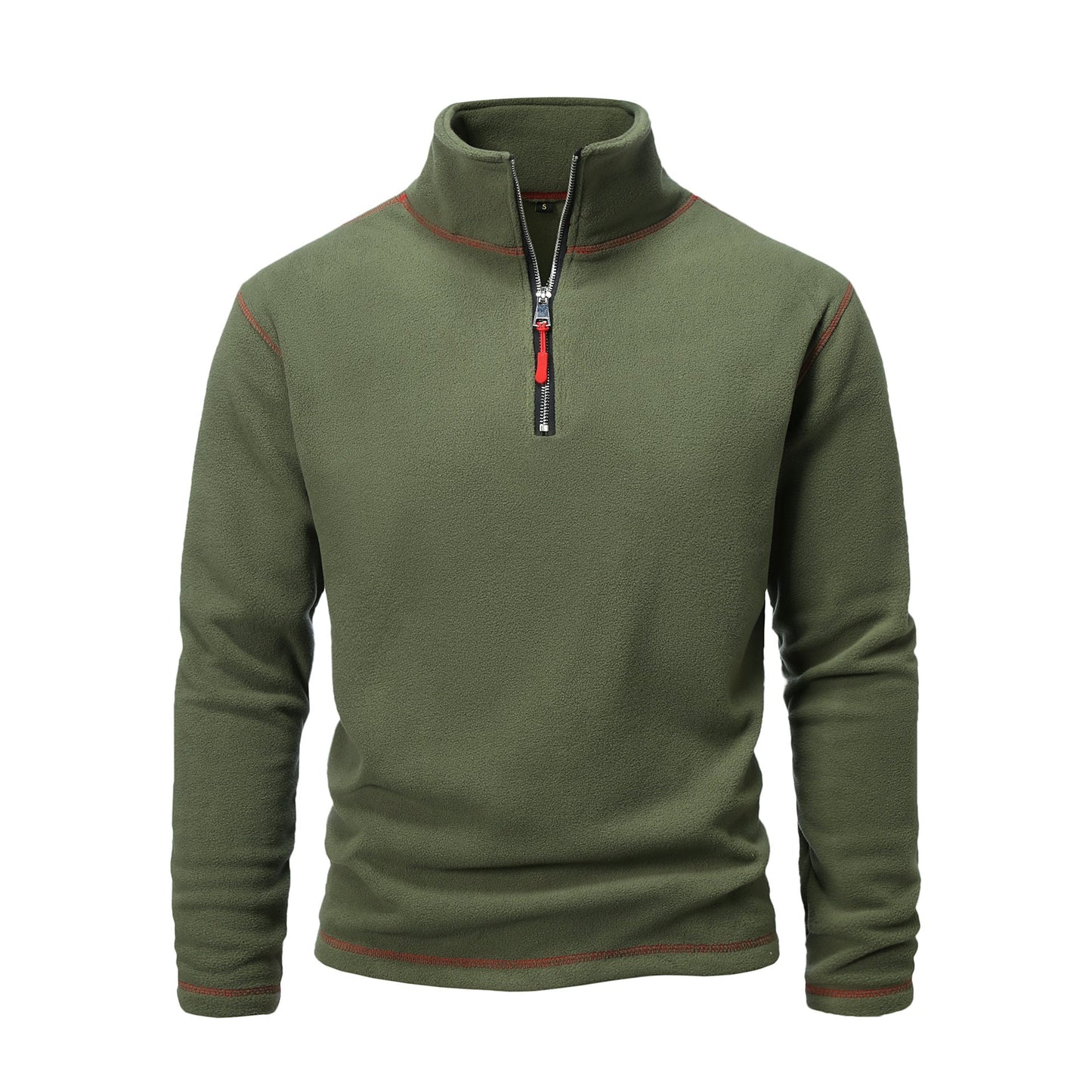 Men's Casual Contrast Collar Sweatshirt