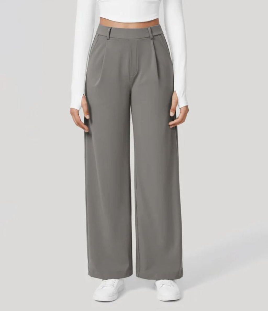 Comfy High Waist Straight Fit Jeans Pants