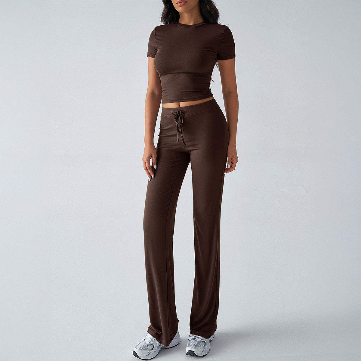 Casual Short Sleeve Loungewear Set
