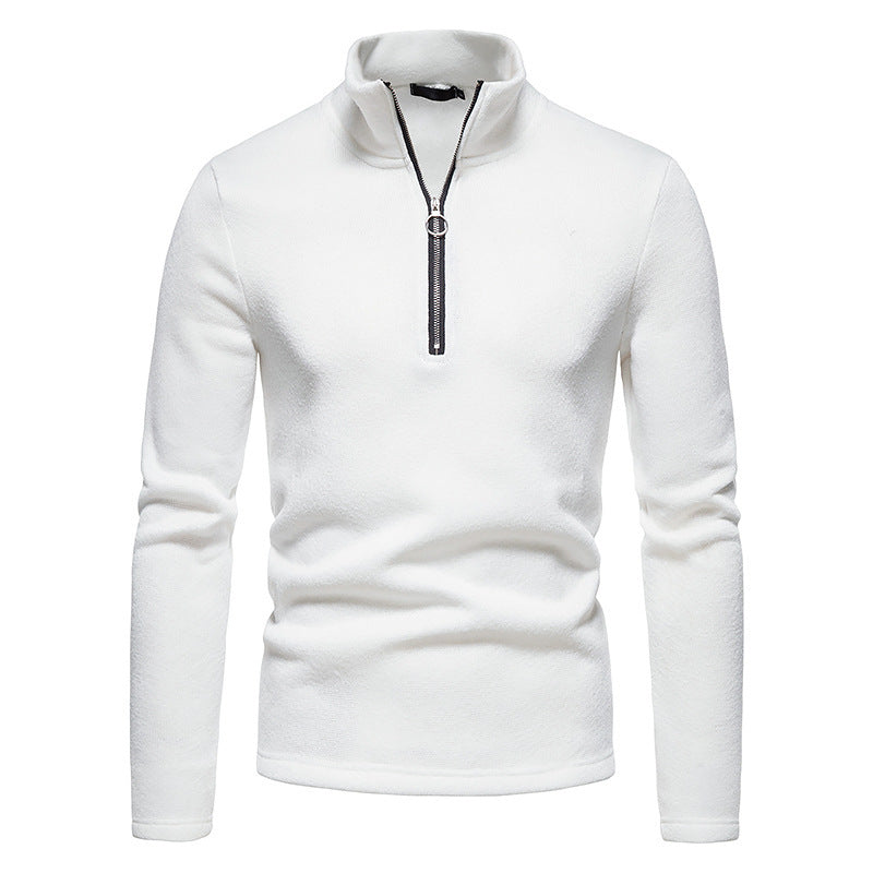 Warm High Neck Fleece Sweater