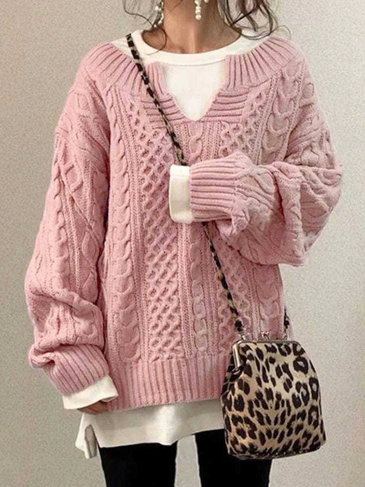 Soft Large Knit Women's Winter Sweater
