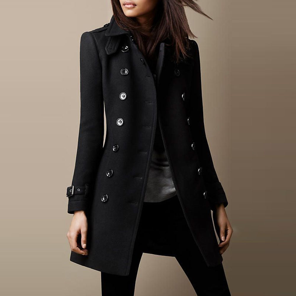 Timeless Women's Fitted Cold Weather Coat