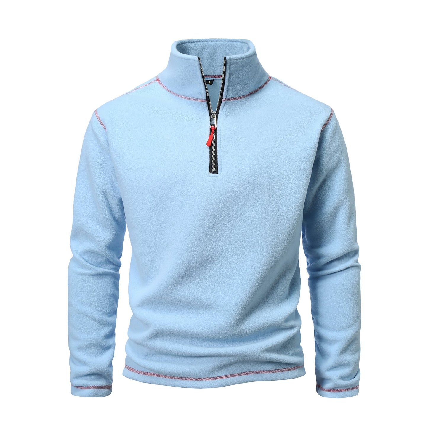 Men's Casual Contrast Collar Sweatshirt