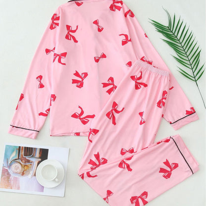 Soft Cozy Pajama Set with Long Sleeve Top