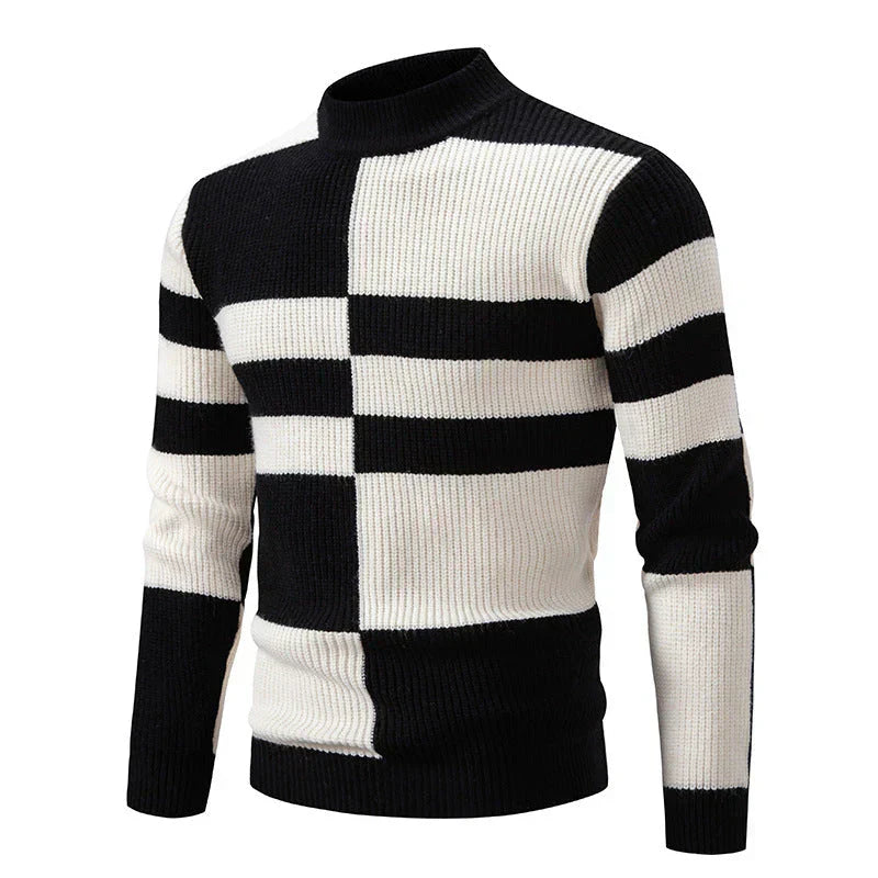 Men's Graphic Crew Neck Sweater