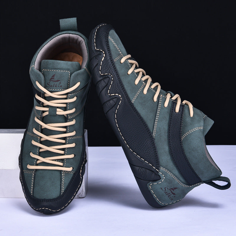 Genuine Brown Leather Shoes