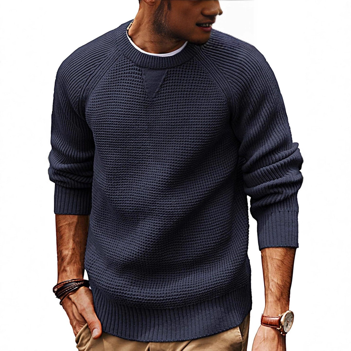 Comfortable Everyday Crew Neck Sweater