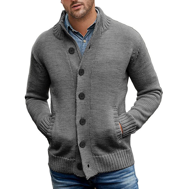 Stylish Pocket Cardigan Sweater