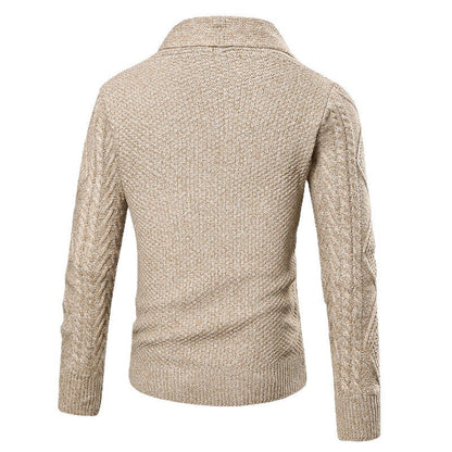 Cozy Cable Knit Sweater Cardigan