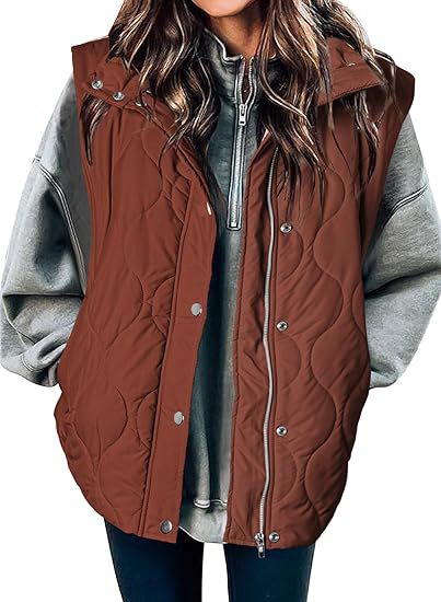 Slim Water-Resistant Puffer Gilet Vest