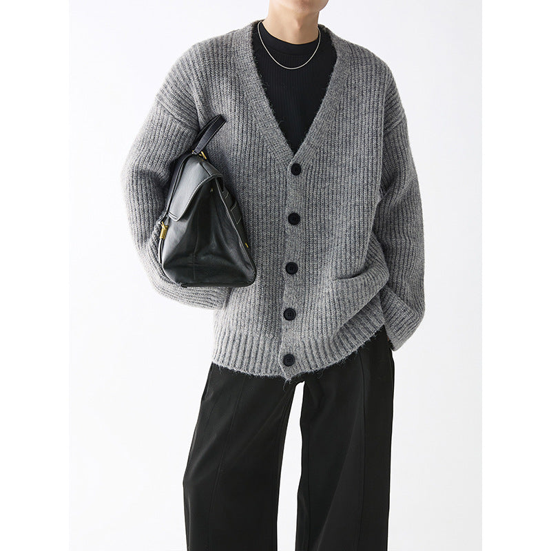 Fashionable Thick Knit Winter Jacket