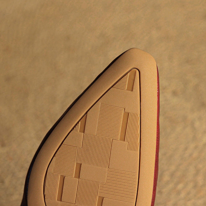 Authentic Leather Mule Shoes