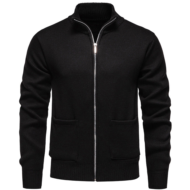 Versatile Zip Up Cardigan with Pockets