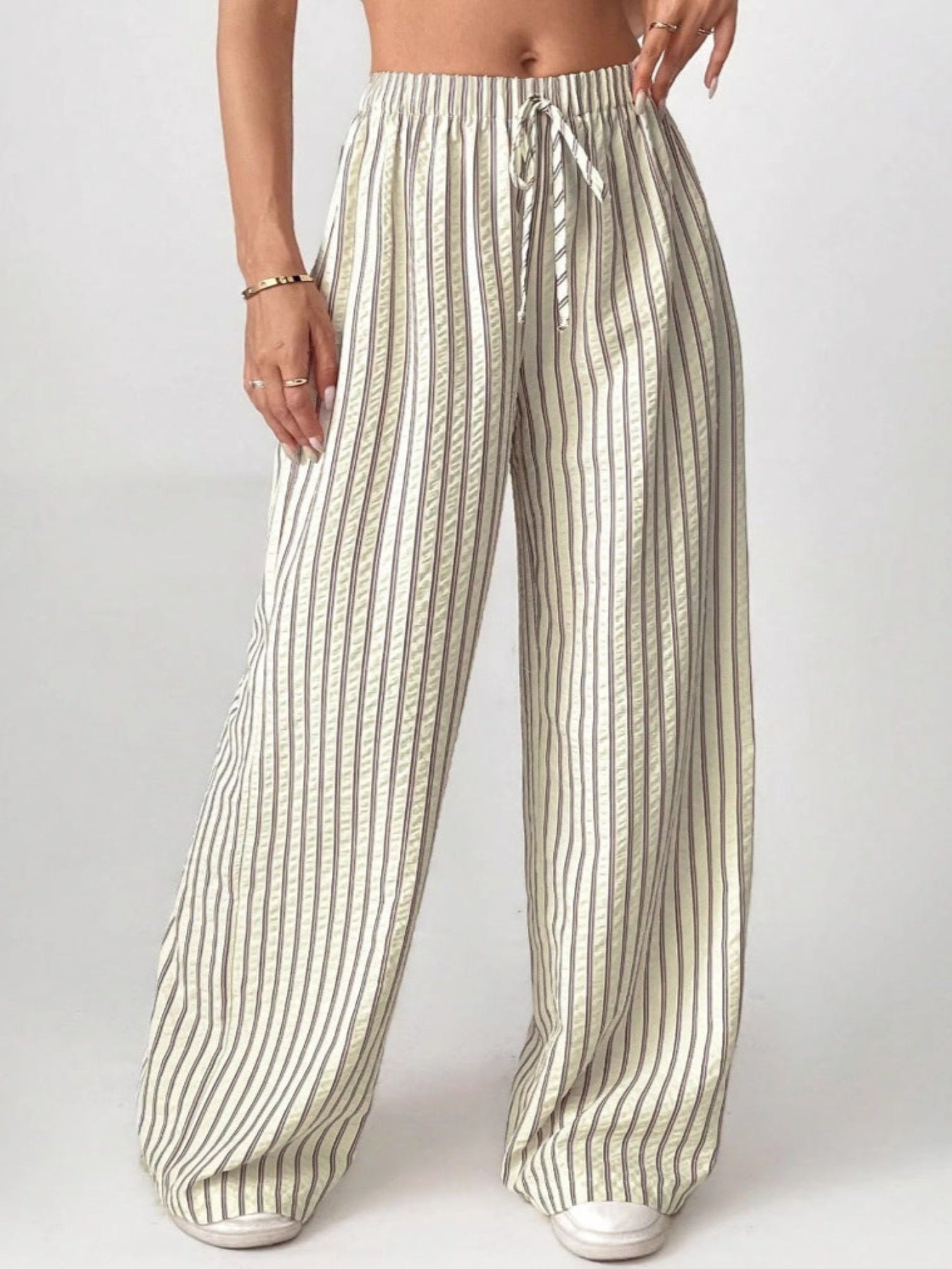 Casual Beachy Wide Leg Pants