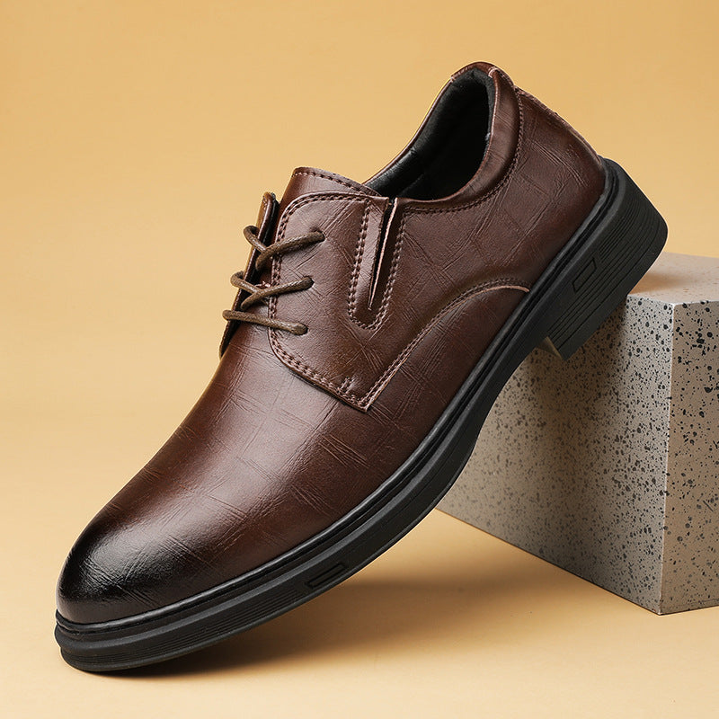 Real Leather Smart Dress Shoes - OutfitLondon