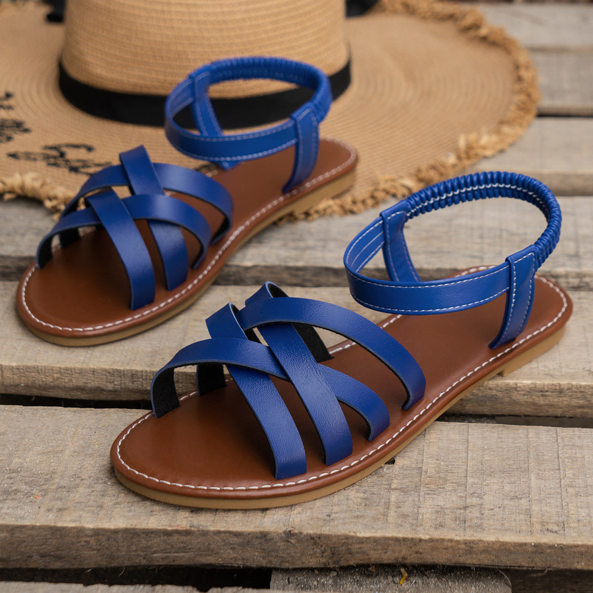 Comfortable Slip Resistant Flat Sandals