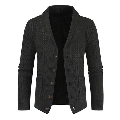 Cozy Cable Knit Sweater Cardigan