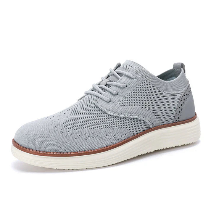 Classic Mens Work Shoes with Cushioned Insoles