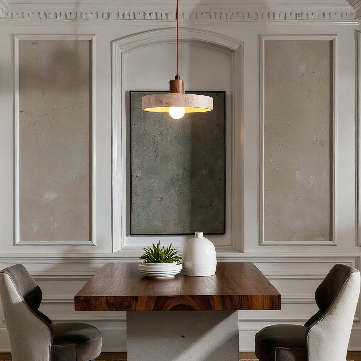 Rustic Rock Hanging Light Fixture - OutfitLondon
