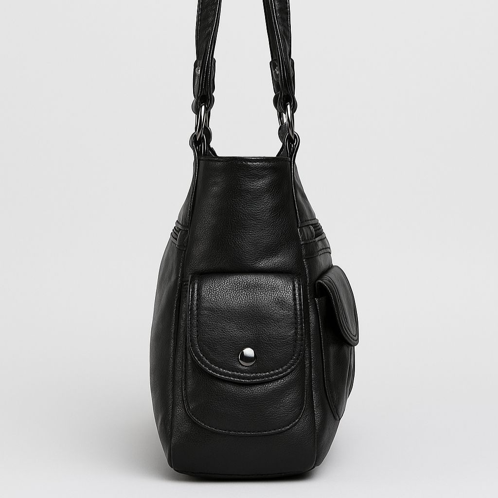 Stylish Women's Faux Leather Tote Bag