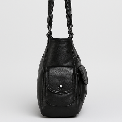 Stylish Women's Faux Leather Tote Bag