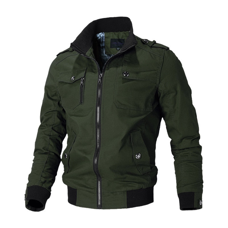 Men's Fun Cartoon Bomber Jacket