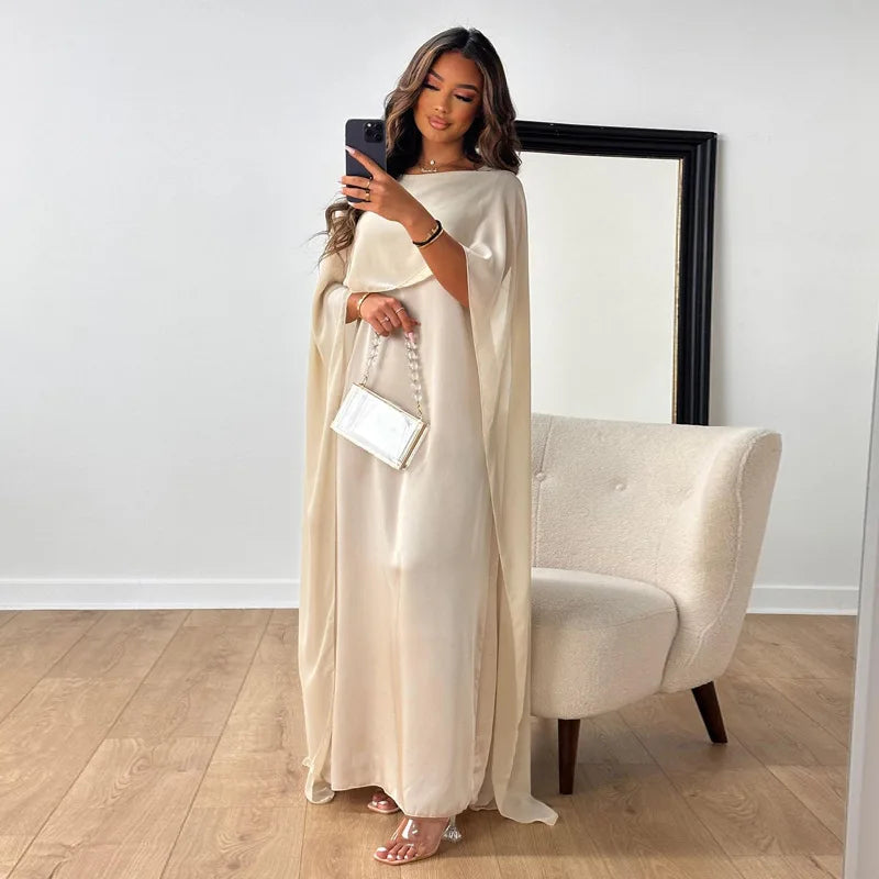 Elegant Ladies Satin Evening Dresses