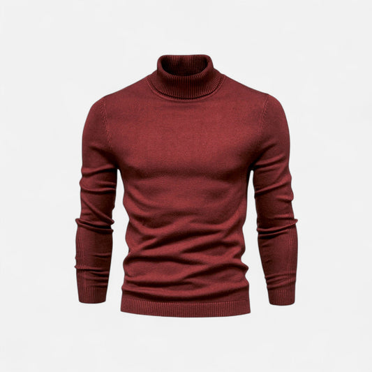 Vintage Style Men's Classic Turtleneck Sweater - OutfitLondon