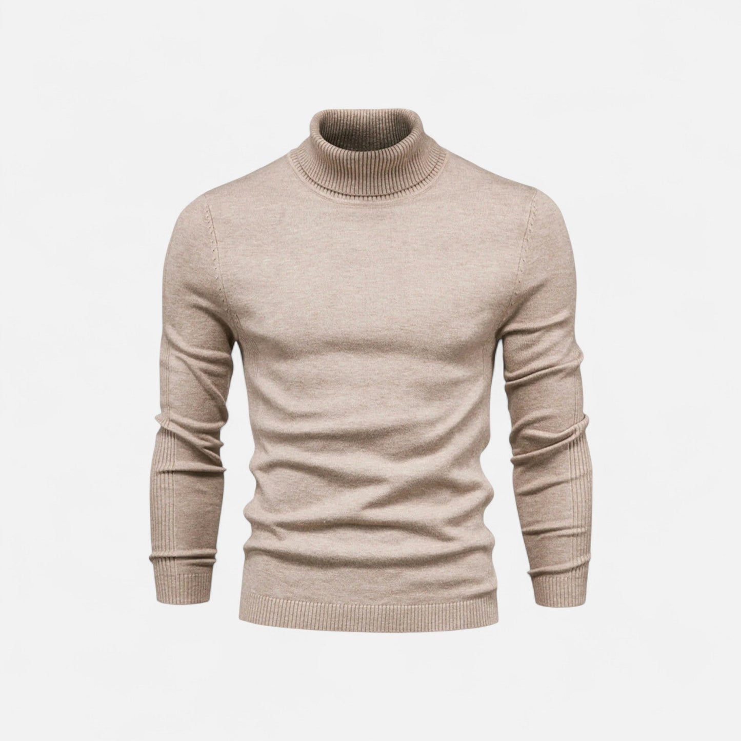 Vintage Style Men's Classic Turtleneck Sweater