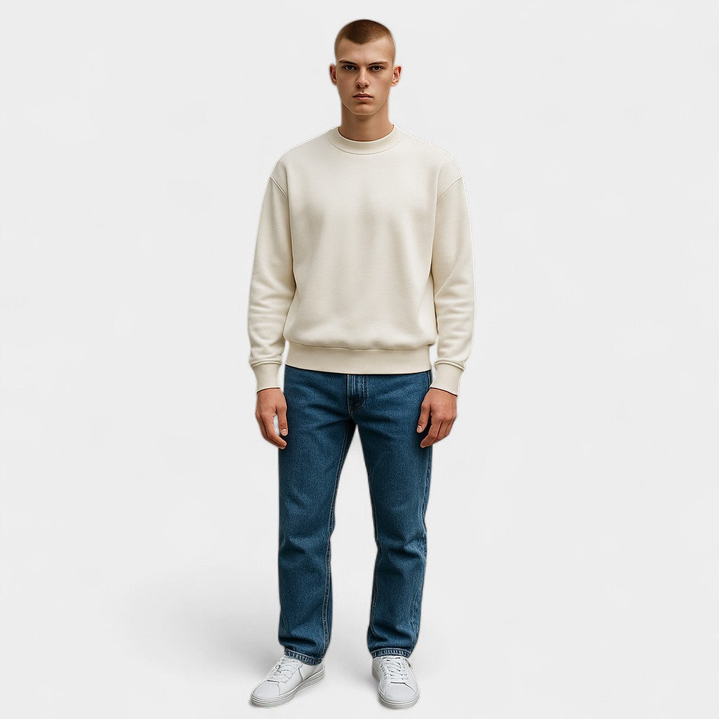 Classic Men's Half-Turtleneck Sweater – Soft Everyday Wear