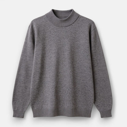 Classic Men's Half-Turtleneck Sweater – Soft Everyday Wear