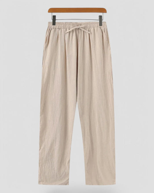 Classic Linen Summer Pants for Men - OutfitLondon