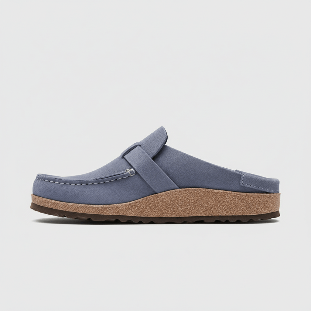Comfortable Women's Buckle Sandals with Closed Toe