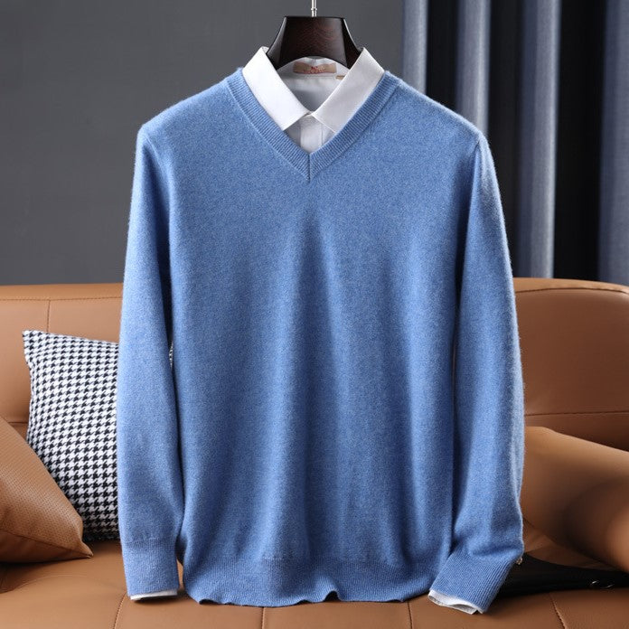 Luxury Men's Soft Cashmere Sweater