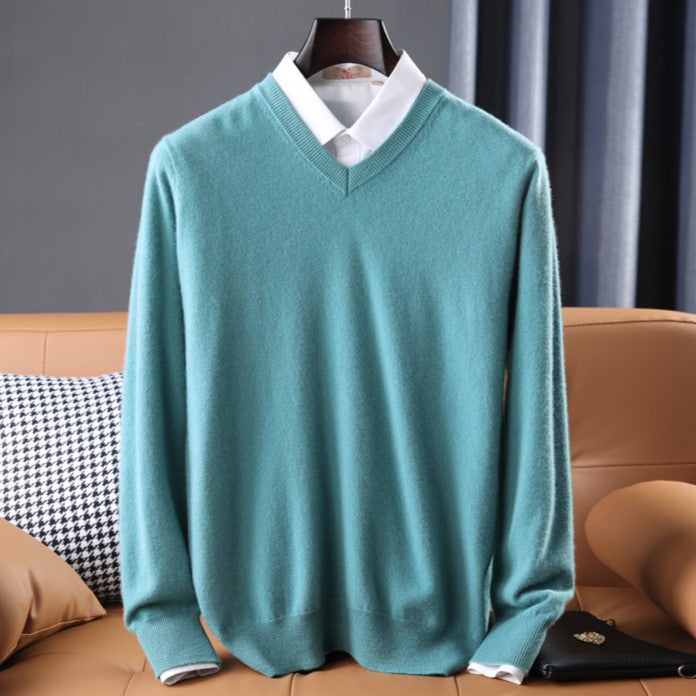 Luxury Men's Soft Cashmere Sweater