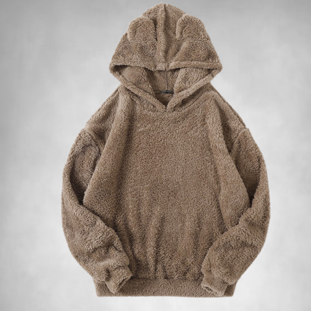 Plush Fleece Teddy Hooded Jacket