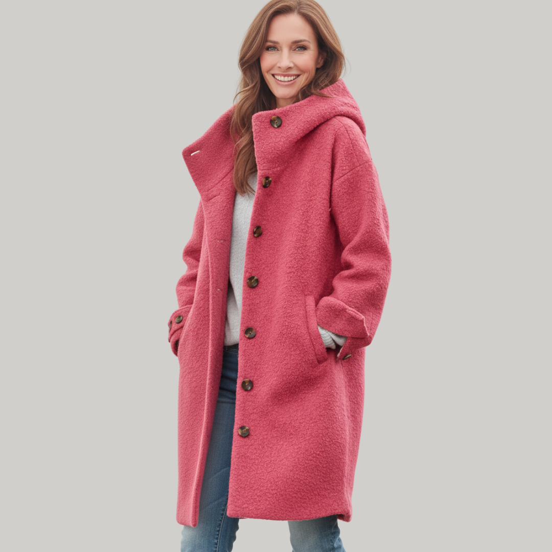 Women's Classic Overcoat Jacket - OutfitLondon