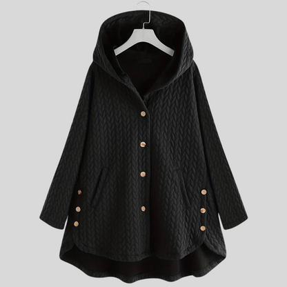 Warm Hooded Women's Parka Coat