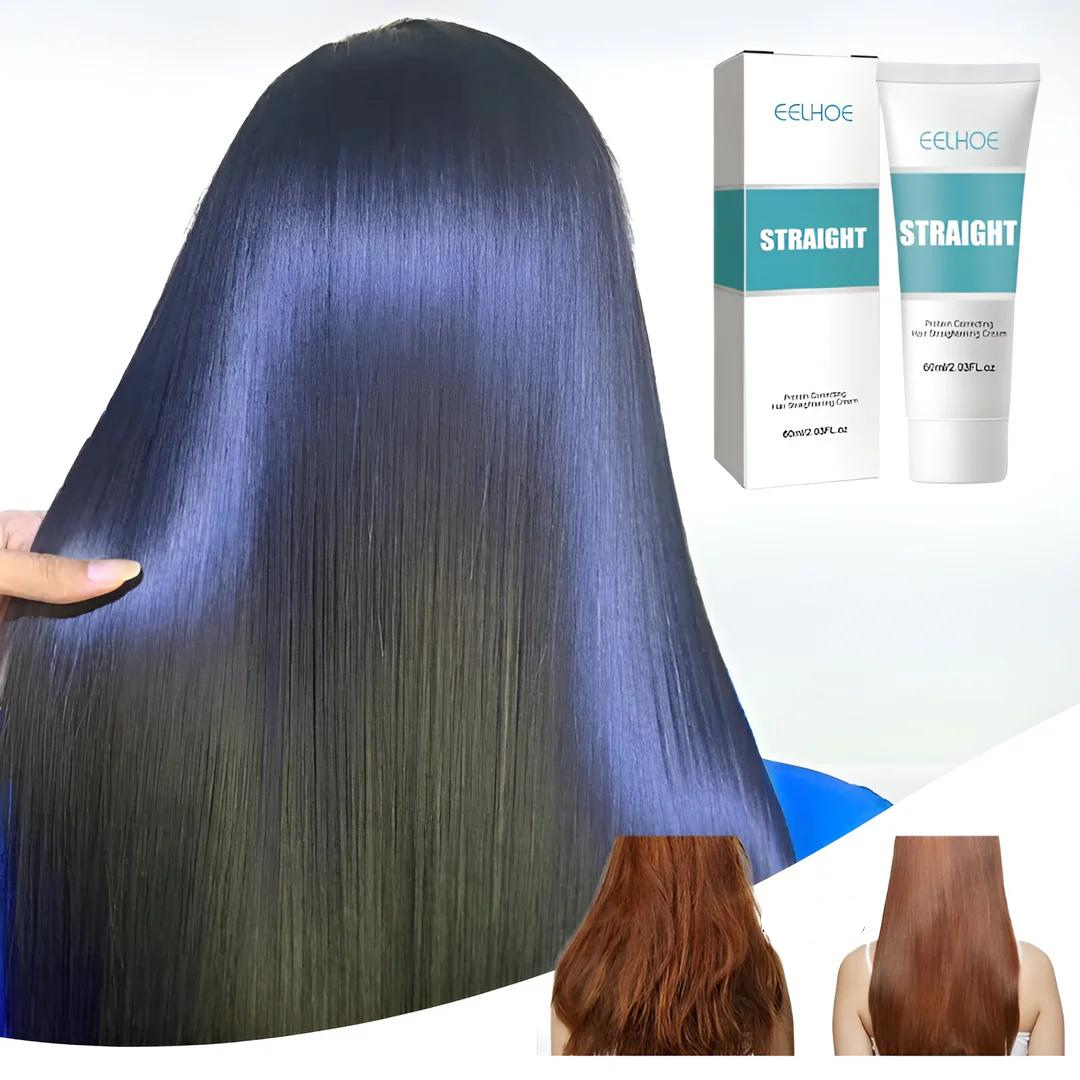 Silky Hair Smoothing Cream - Frizz Control & Heat Protect - OutfitLondon