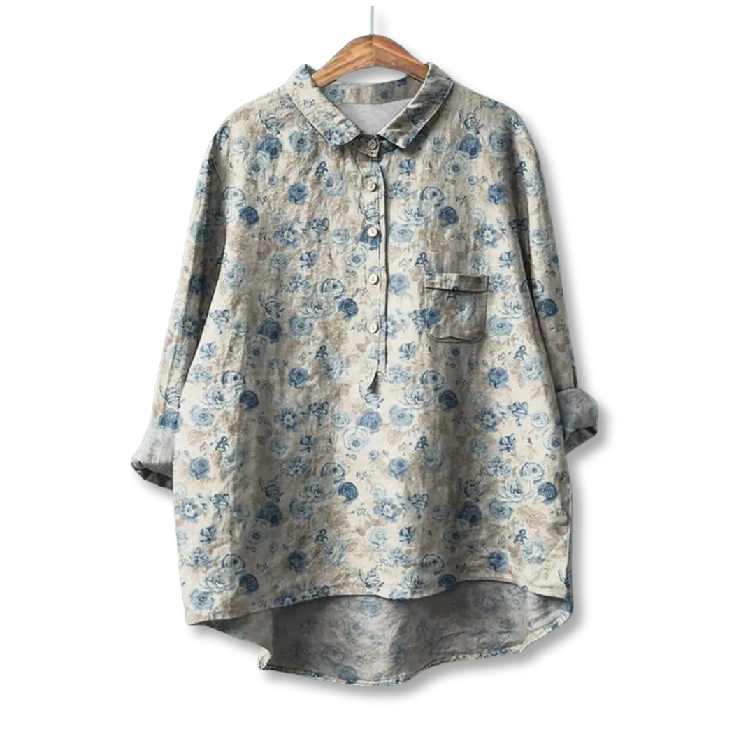 Elegant Classic Flower Shirt