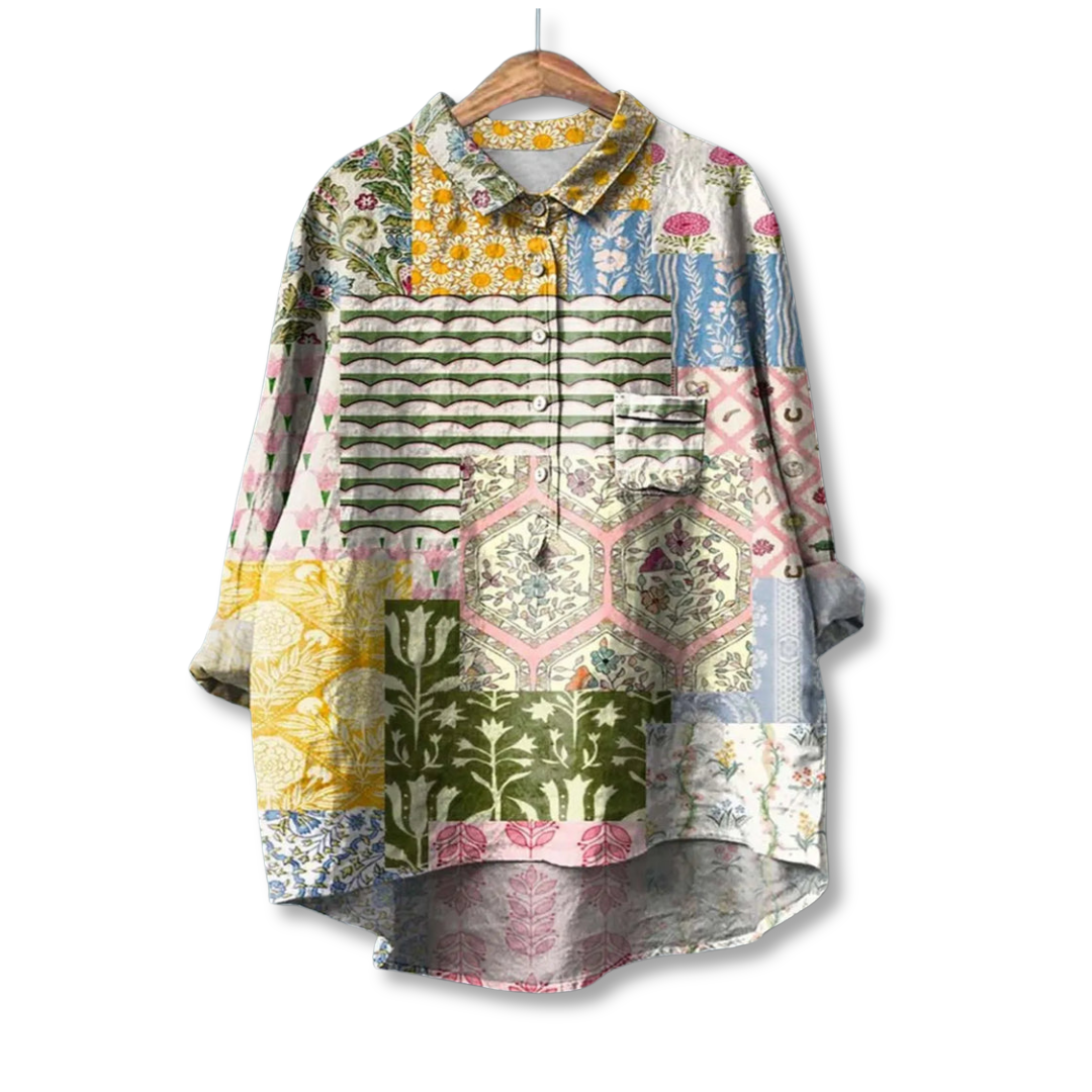 Elegant Classic Flower Shirt
