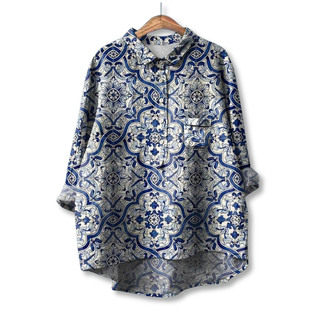 Elegant Classic Flower Shirt
