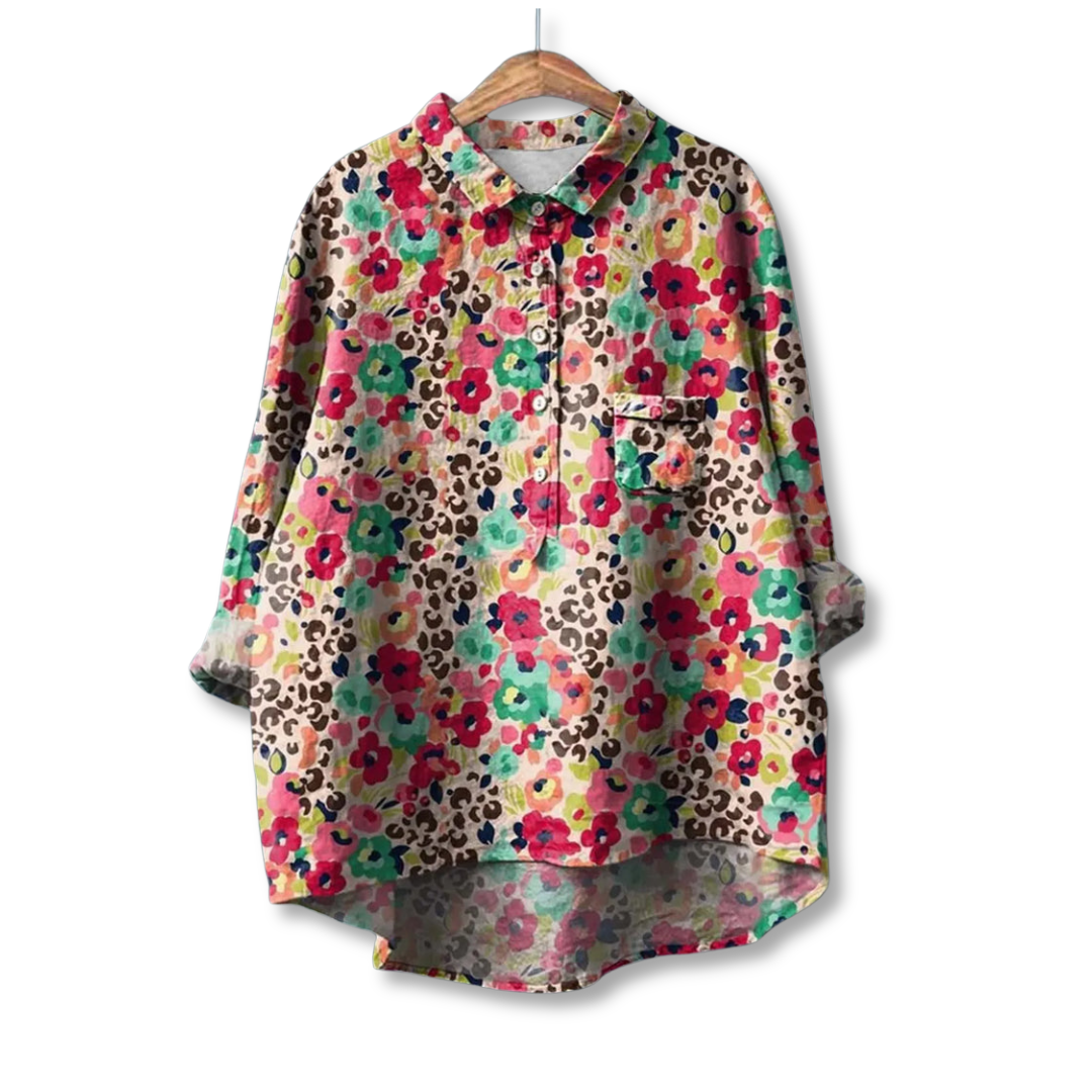 Elegant Classic Flower Shirt
